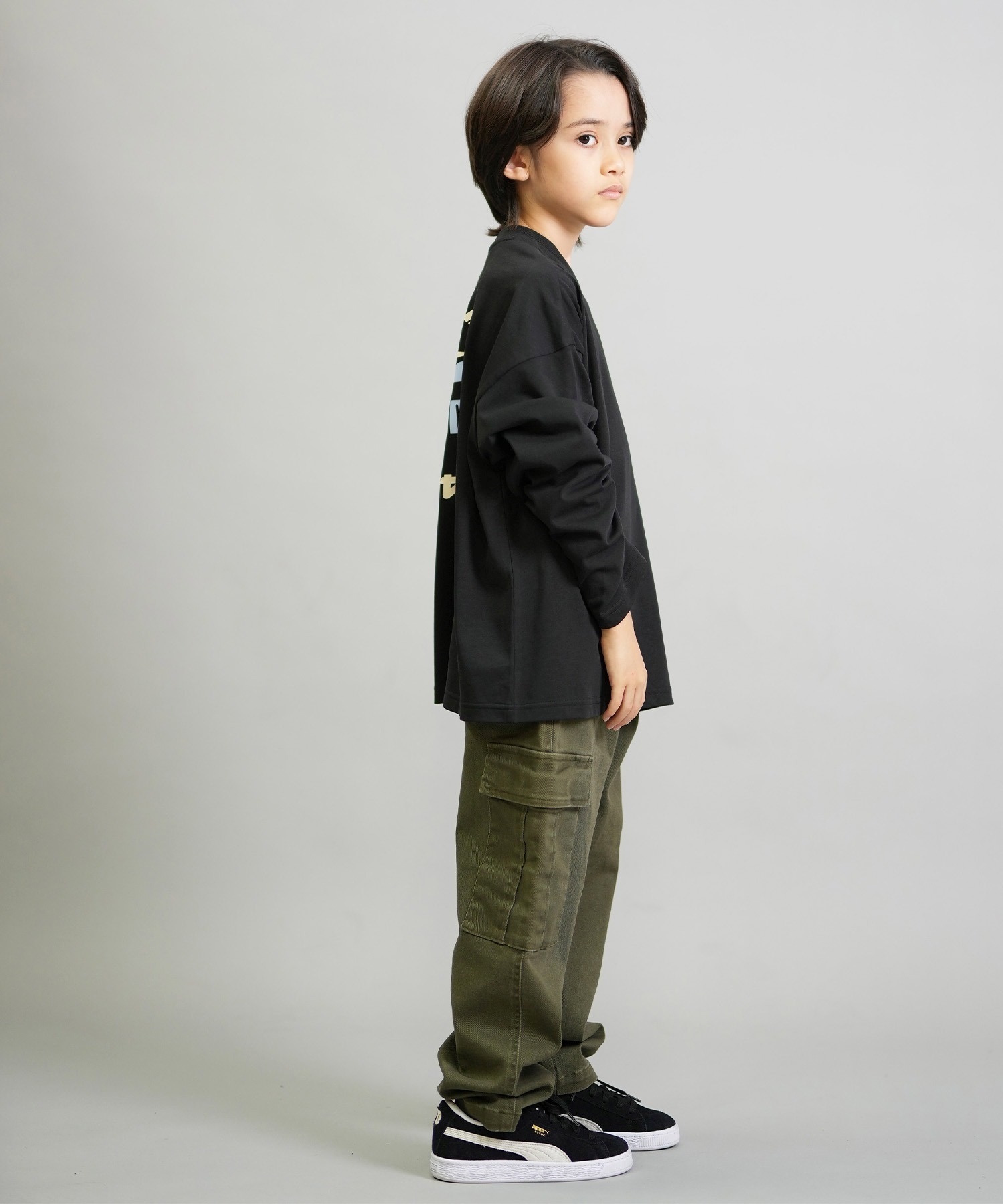 PUMA SKATEBOARDING プーマ スケートボーディング 長袖 Tシャツ キッズ