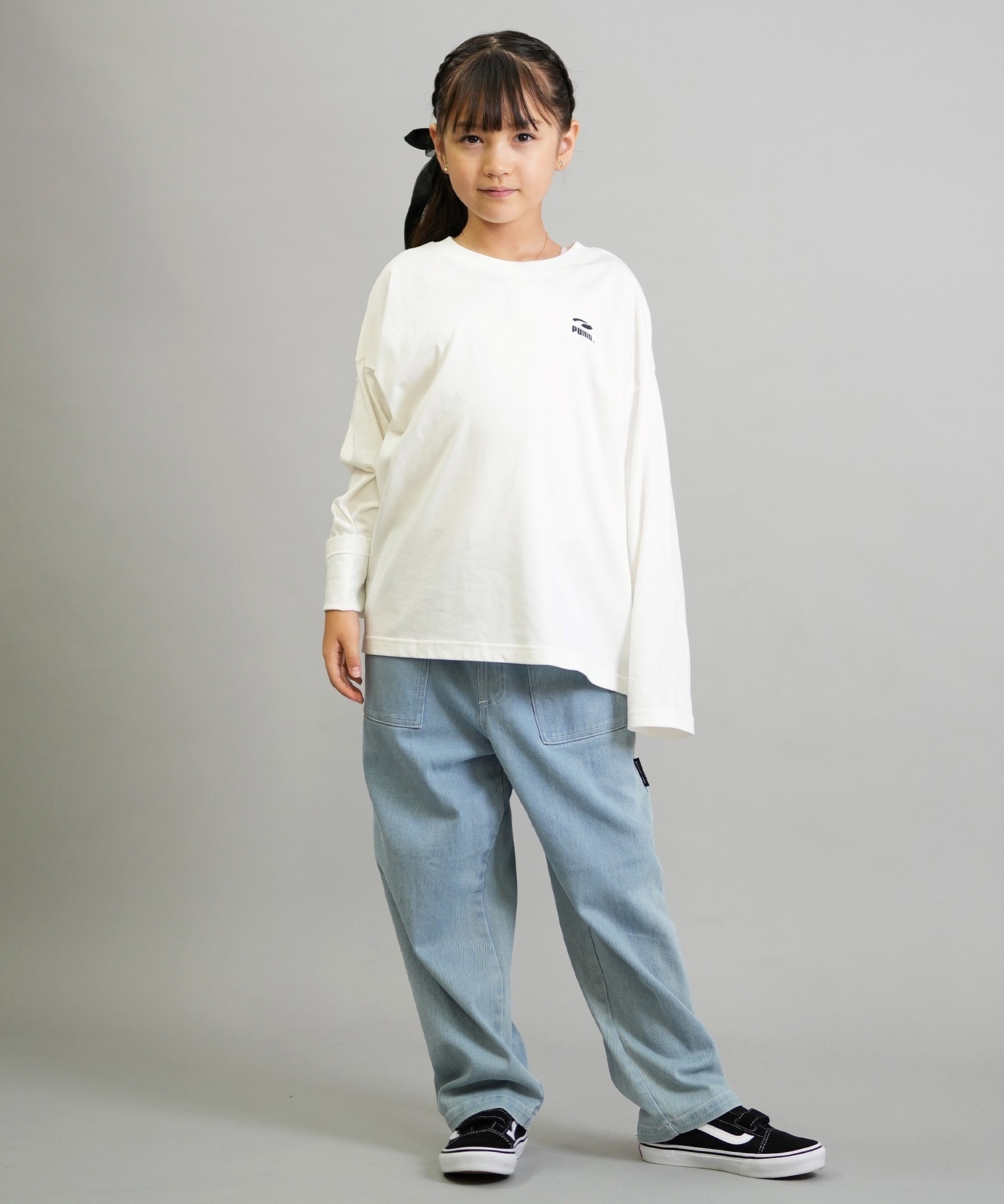 PUMA SKATEBOARDING プーマ スケートボーディング 長袖 Tシャツ キッズ