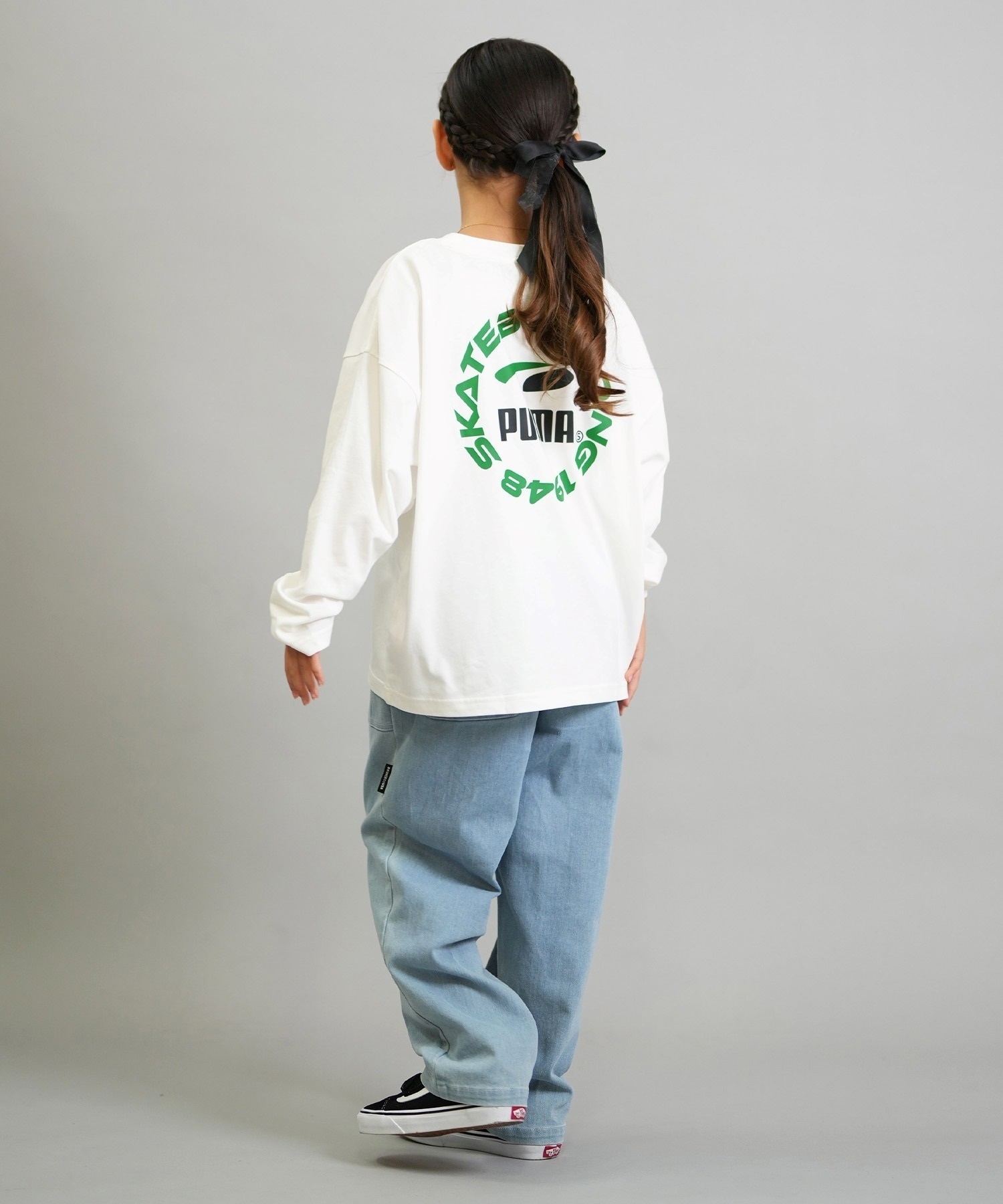 PUMA SKATEBOARDING プーマ スケートボーディング 長袖 Tシャツ キッズ