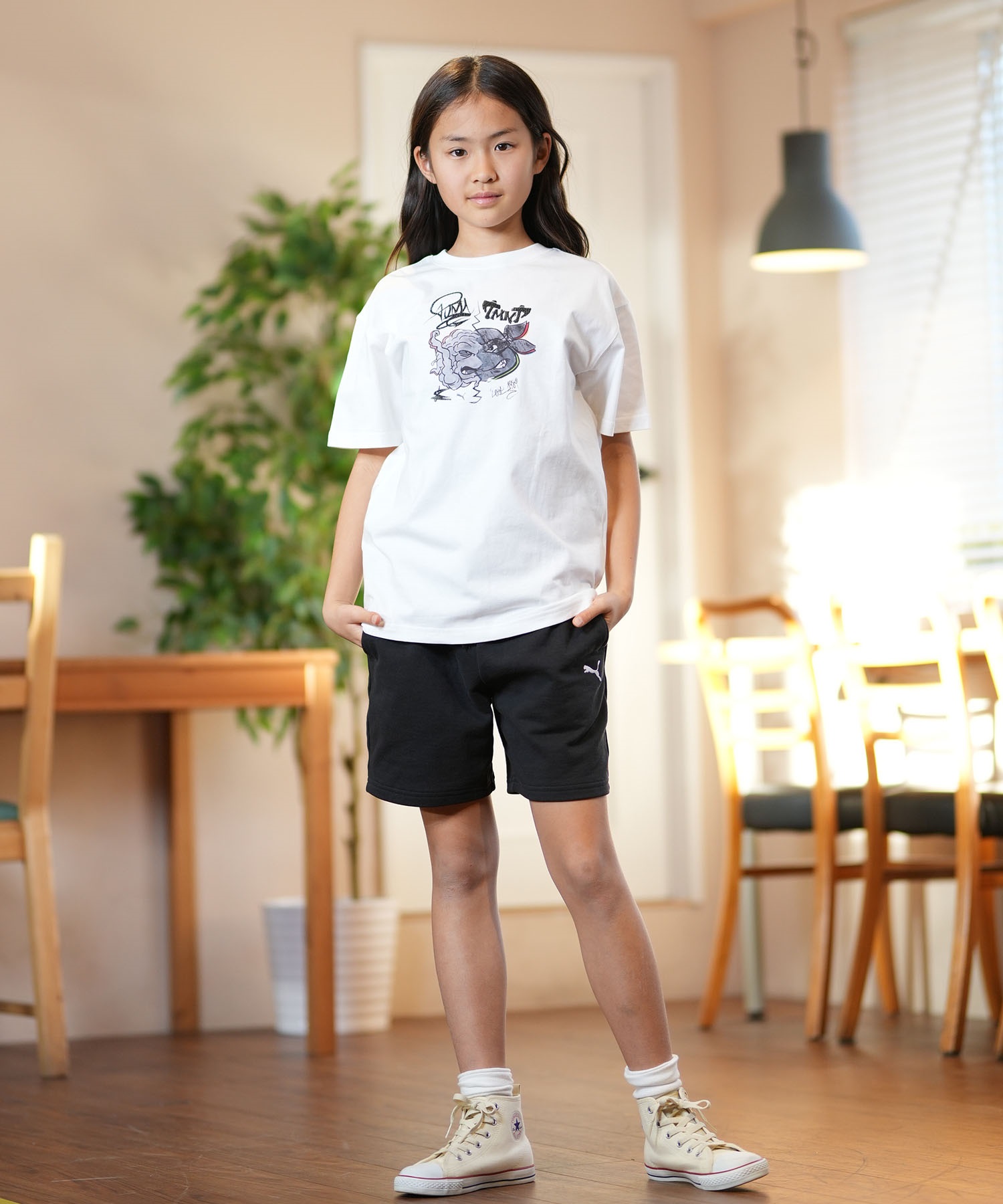 PUMA プーマ ハーフパンツ ショートパンツ キッズ ジュニア 子供