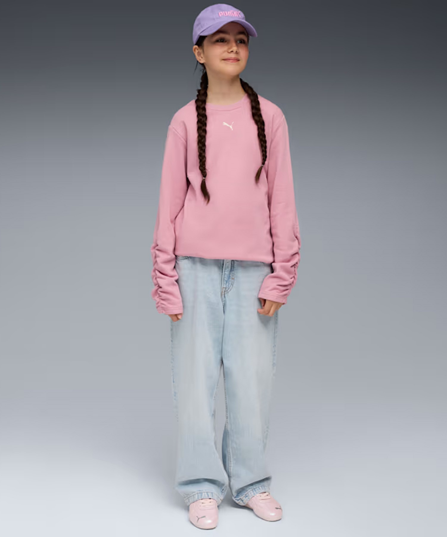 PUMA プーマ トレーナー スウェット キッズ ジュニア 子供 BOWTIQUE 