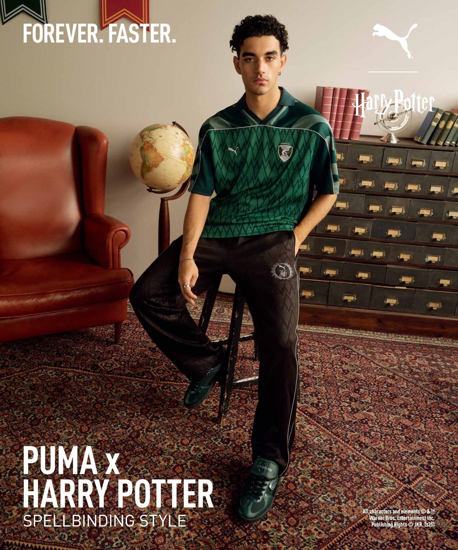 PUMA プーマ シューズ メンズ レディース スニーカー ハリー・ポッター PALERMO 2 HARRY POTTER パレルモ 401210(01-23.0cm)