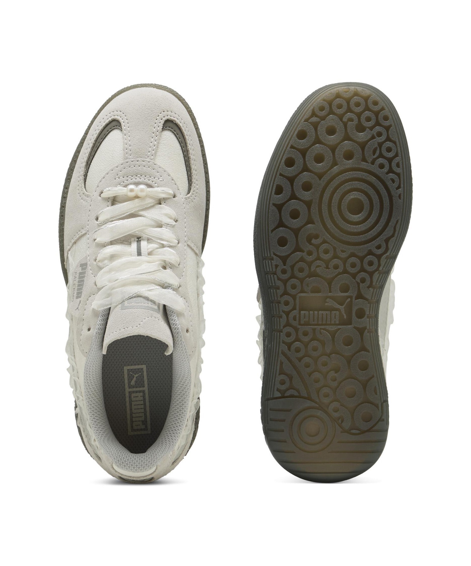 PUMA プーマ スニーカー レディース 厚底 レース PALERMO MODA
