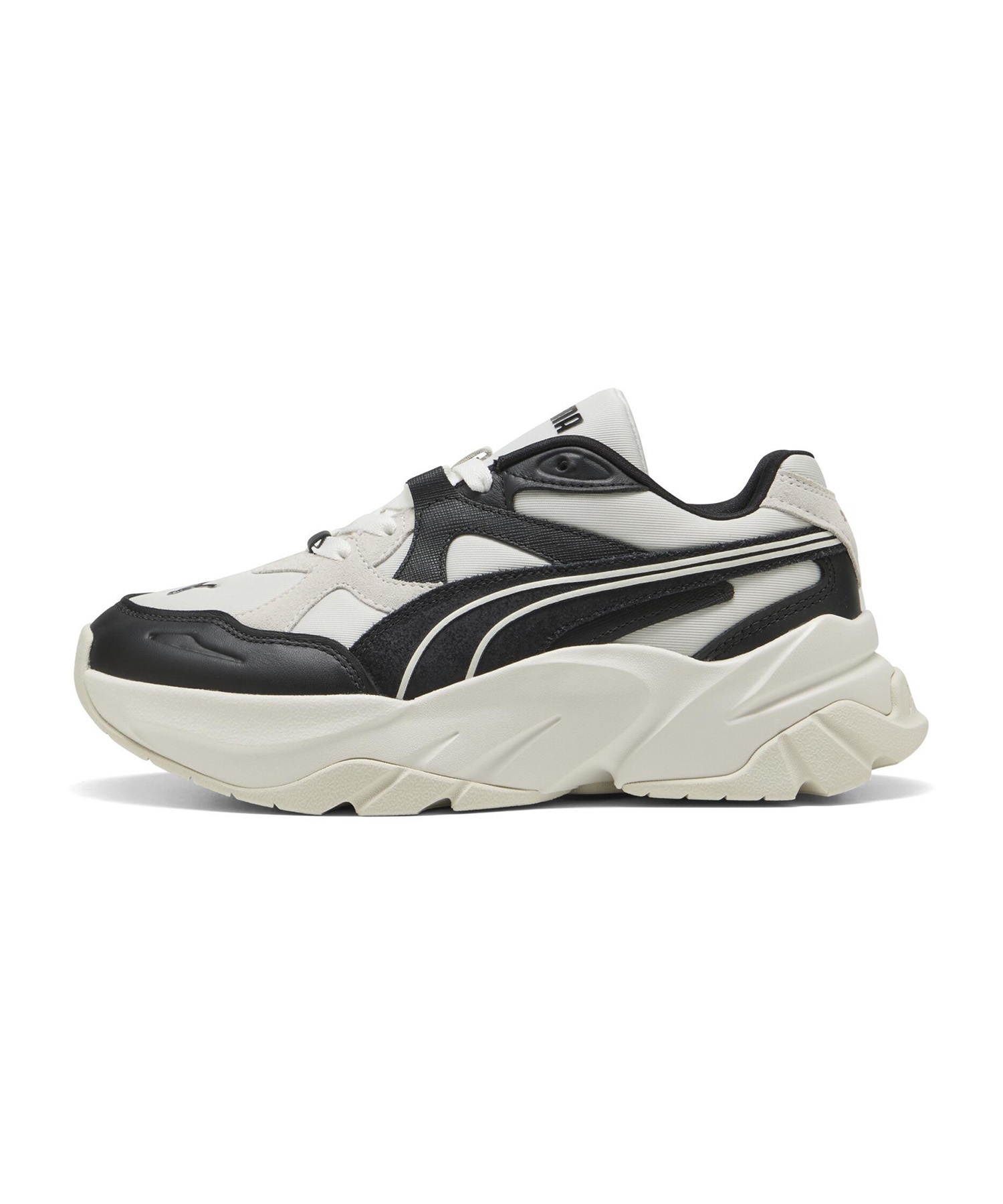 【限定展開】PUMA プーマ スニーカー レディース 厚底 韓国ファッション モノトーン SOPHYR QUIET LUX 401314(01-23.0cm)