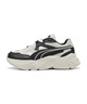 【限定展開】PUMA プーマ スニーカー レディース 厚底 韓国ファッション モノトーン SOPHYR QUIET LUX 401314(01-23.0cm)