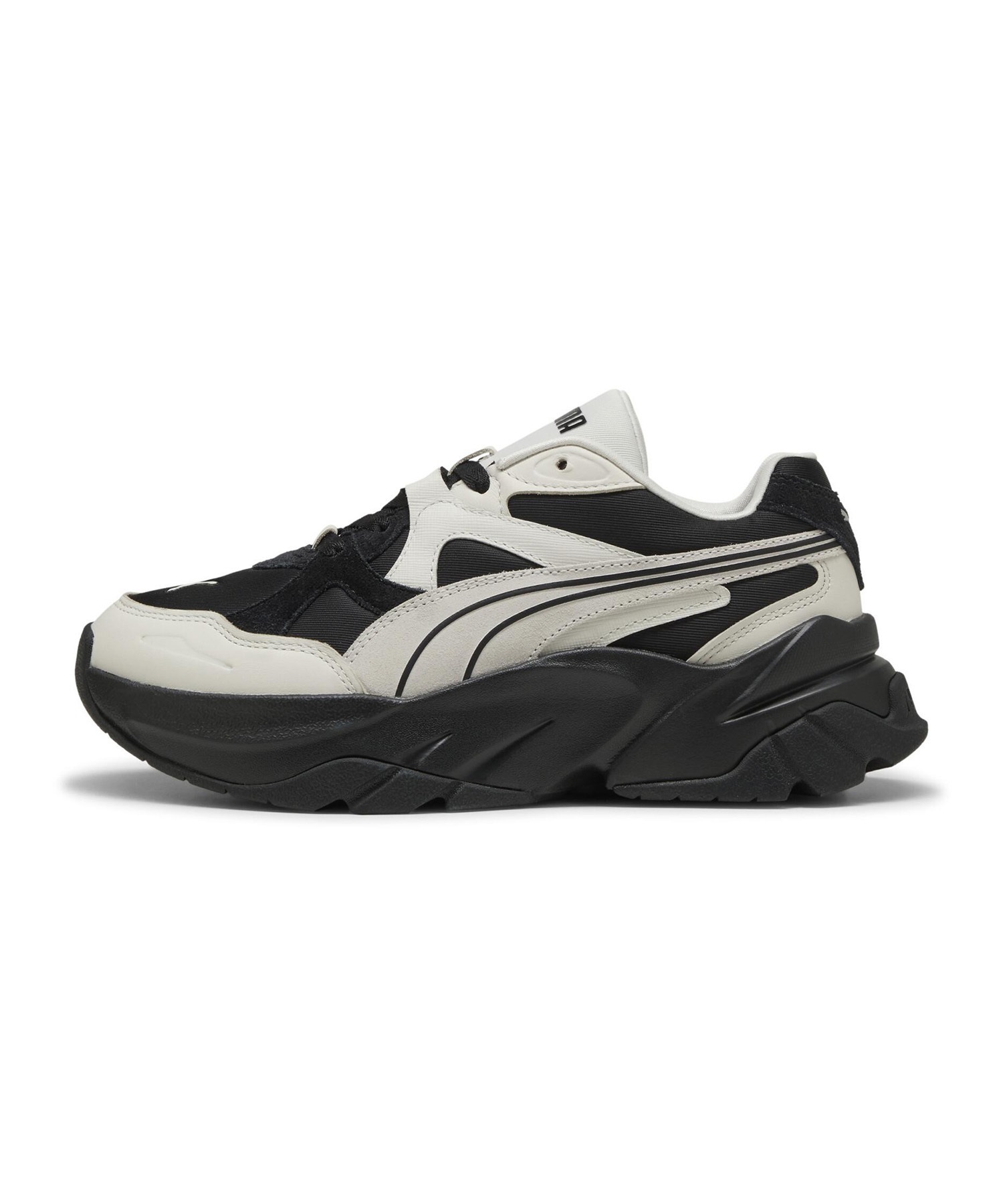 【限定展開】PUMA プーマ スニーカー レディース 厚底 韓国ファッション モノトーン SOPHYR QUIET LUX 401314(01-23.0cm)
