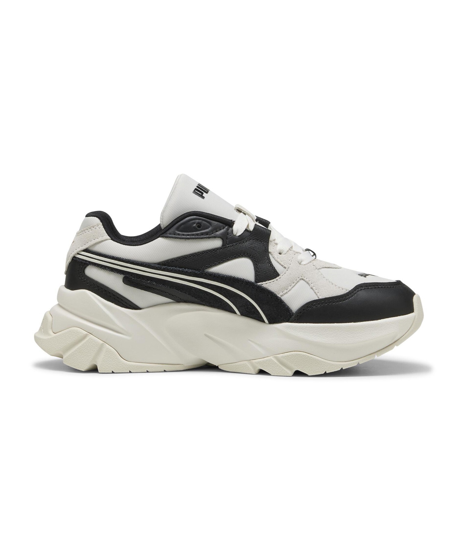 【限定展開】PUMA プーマ スニーカー レディース 厚底 韓国ファッション モノトーン SOPHYR QUIET LUX 401314(01-23.0cm)