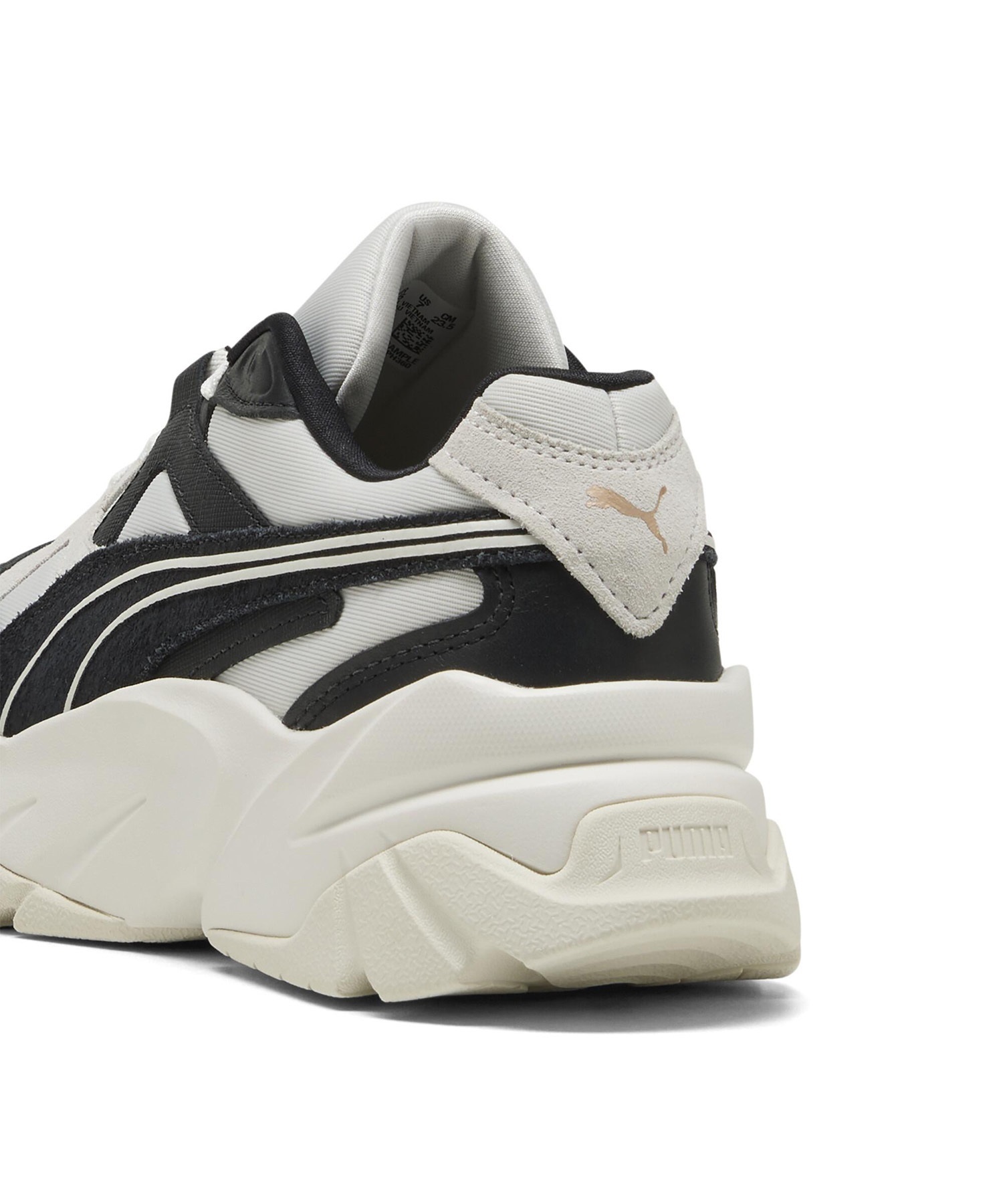 【限定展開】PUMA プーマ スニーカー レディース 厚底 韓国ファッション モノトーン SOPHYR QUIET LUX 401314(01-23.0cm)