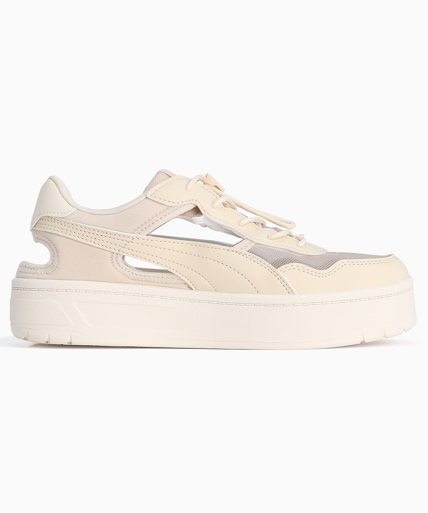 PUMA プーマ シューズ レディース スニーカー COURT LALLY SKYE MULE 402450(01-23.0cm)