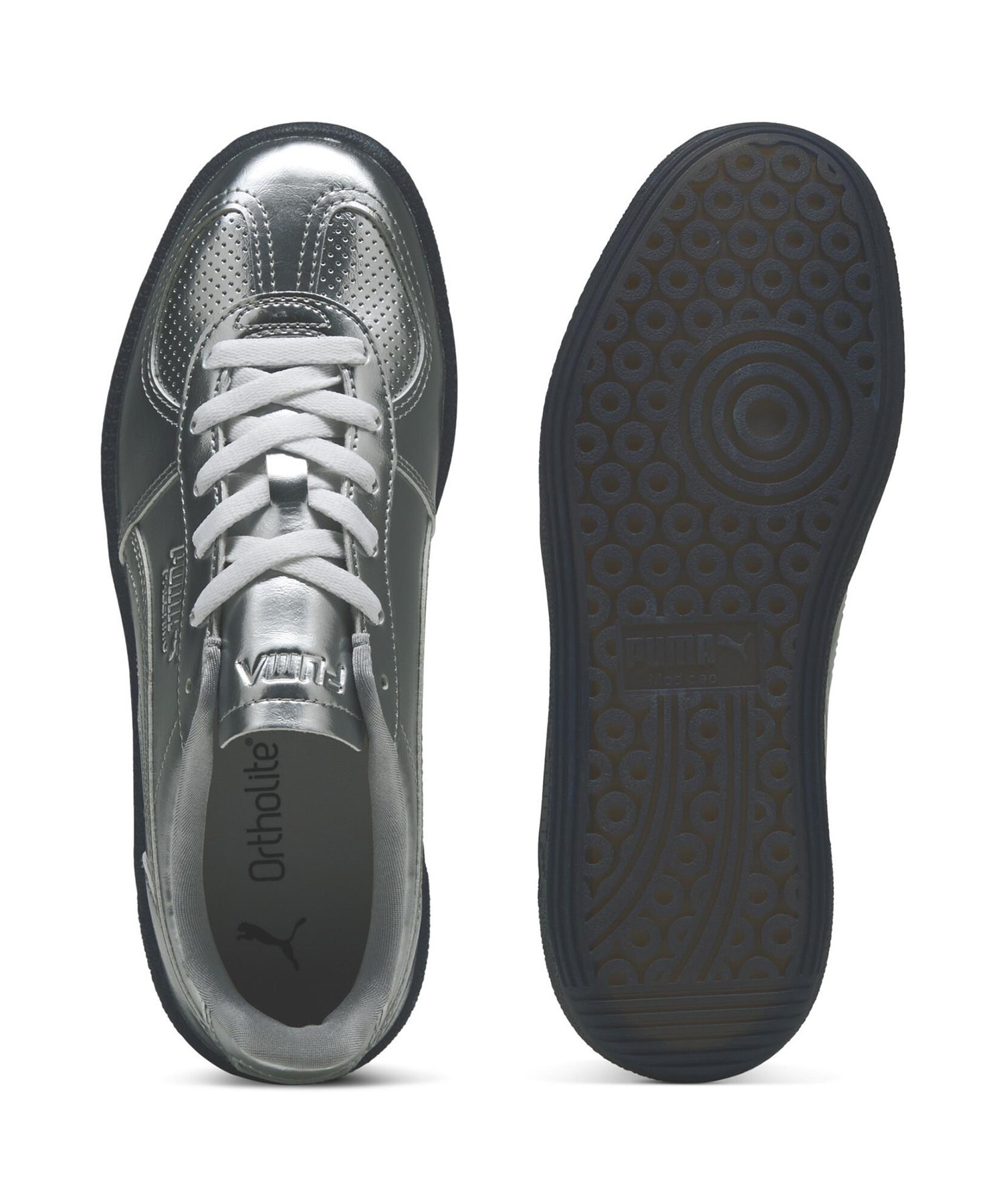PUMA プーマ スニーカー レディース シルバー 韓国 ファッション パレルモ アストロ エスケープ PALERMO ASTRO ESCAPE 400450(01-23.0cm)