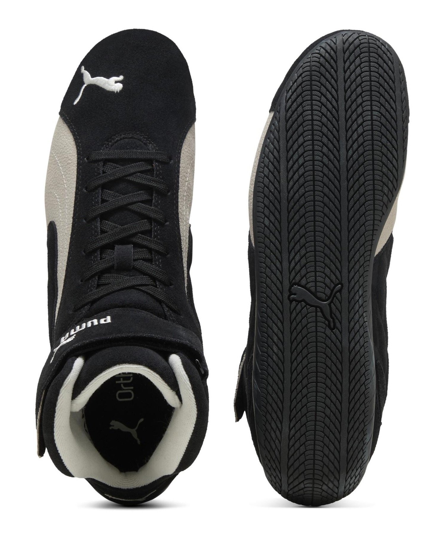 PUMA プーマ スニーカー レディース 靴 シューズ 薄底 SPEEDCAT MID 400384 01(01-23cm)
