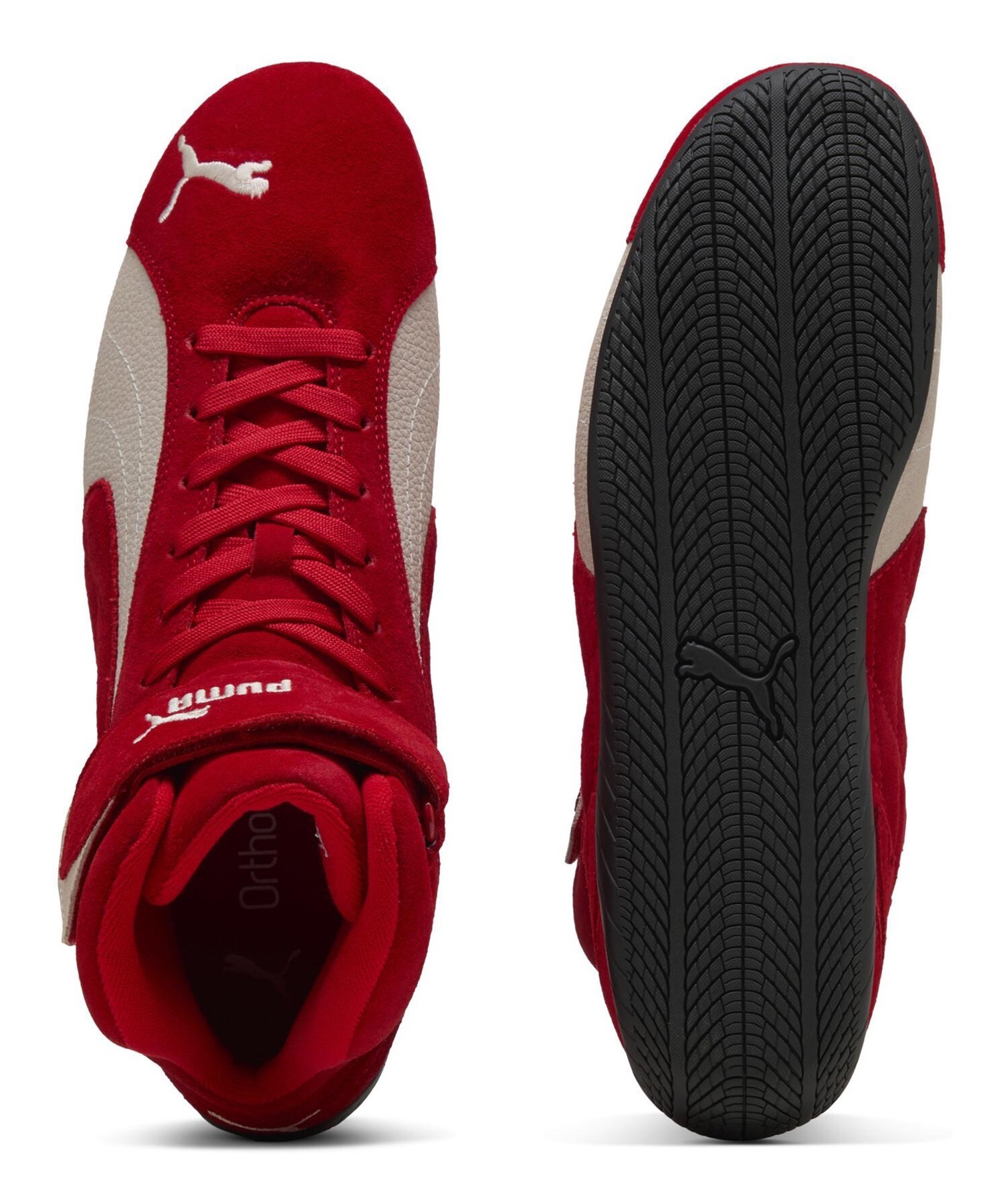 PUMA プーマ スニーカー レディース 靴 シューズ 薄底 SPEEDCAT MID 400384 02(02-23cm)