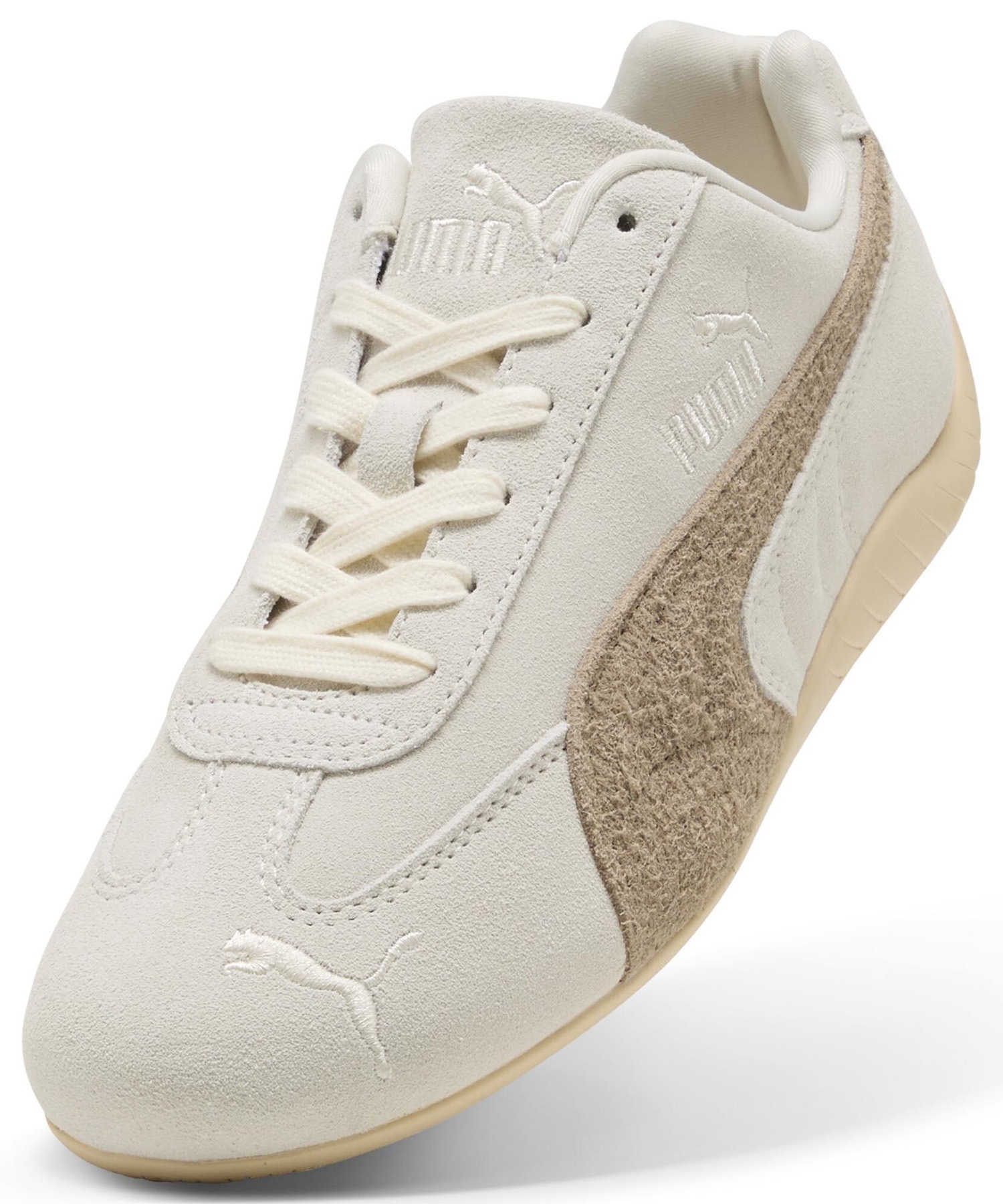 PUMA プーマ スニーカー レディース 靴 シューズ 薄底 SPEEDCAT ELEVATED スピードキャット エレベーテッド 403619 01(01-23.0cm)