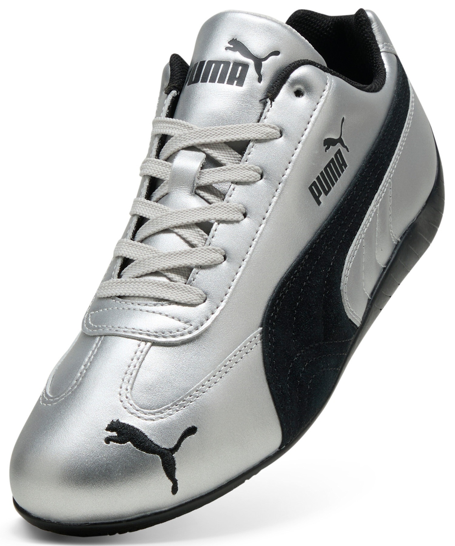 PUMA プーマ スニーカー レディース 韓国 シルバー ROSE ロゼ SPEEDCAT METALLIC スピードキャット 403689 01(01-23.0cm)