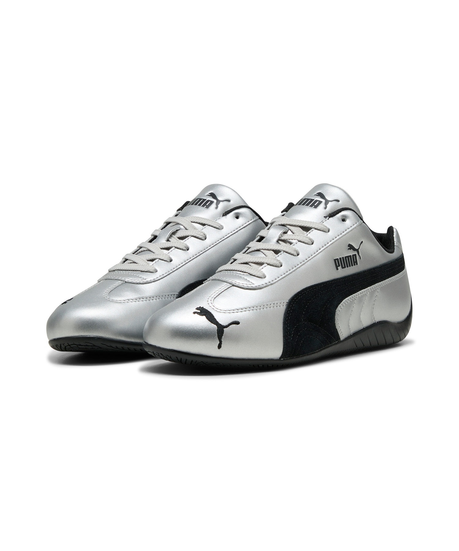 PUMA プーマ スニーカー レディース 韓国 シルバー ROSE ロゼ SPEEDCAT METALLIC スピードキャット 403689 01(01-23.0cm)