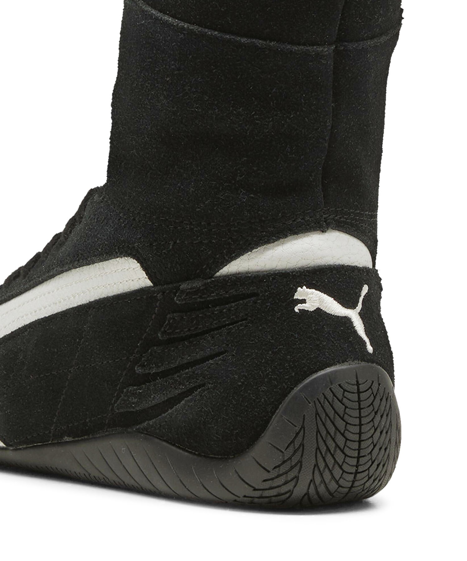 PUMA プーマ レディース ブーツ 韓国 コリア ロングブーツ SPEEDCAT BOOT WNS スピードキャット ブーツ 40377001(01-23.0cm)