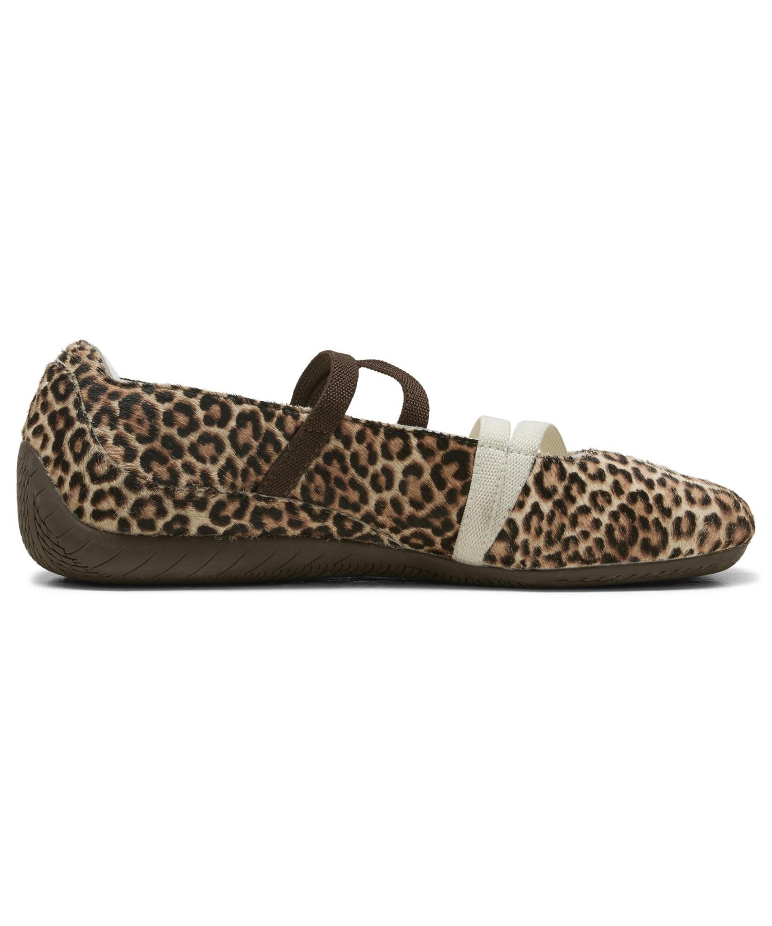 PUMA プーマ スニーカー レディース メリージェーン レオパード ヒョウ柄 SPEEDCAT BALLET WILD WNS 406689 01(01-23.0cm)