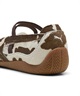 PUMA プーマ スニーカー レディース メリージェーン アニマル カウ柄 SPEEDCAT BALLET COW WNS 407787 01(01-23.0cm)