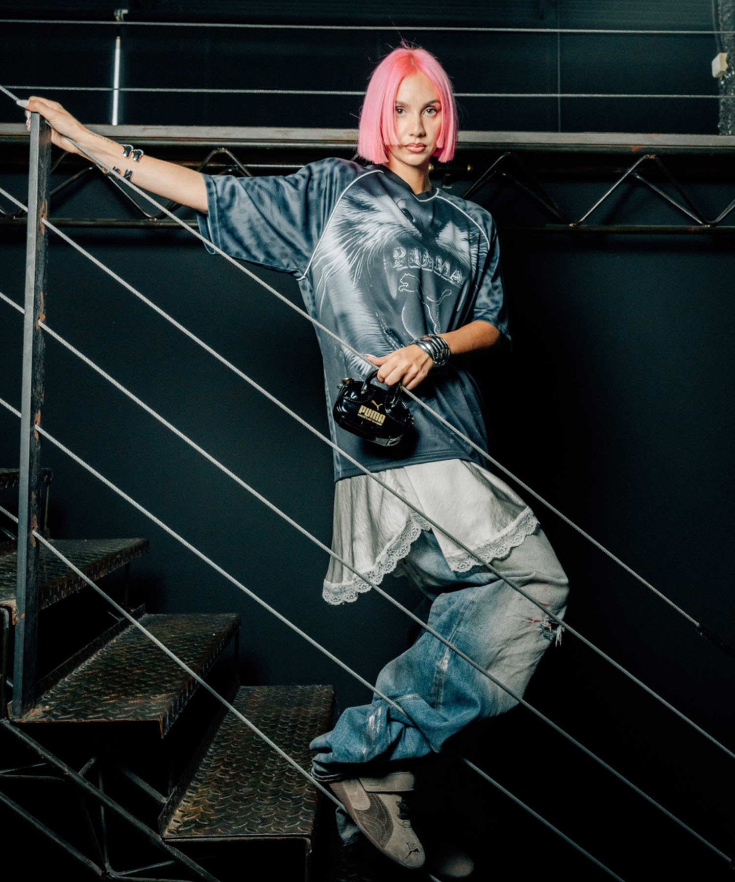 PUMA プーマ スニーカー レディース 靴 シューズ SPEEDCAT WEDGE WNS トータリー トープ チョコレート 407878-01(01-23.0cm)