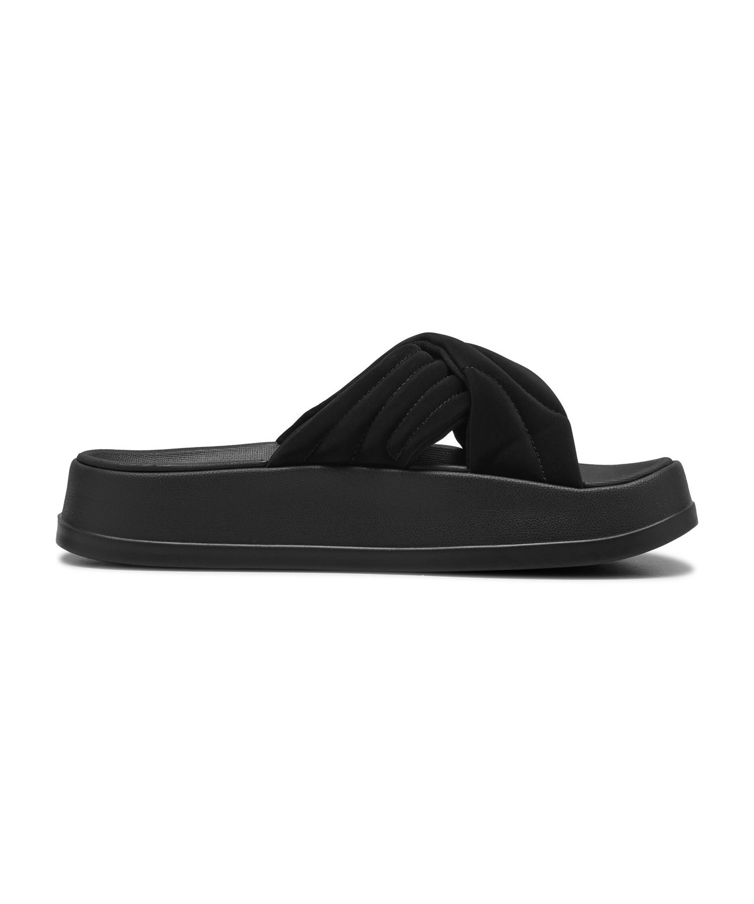 PUMA プーマ サンダル レディース 厚底 スライドサンダル LEADCAT PLATFORM リードキャット プラットフォーム 400340(01-23.0cm)