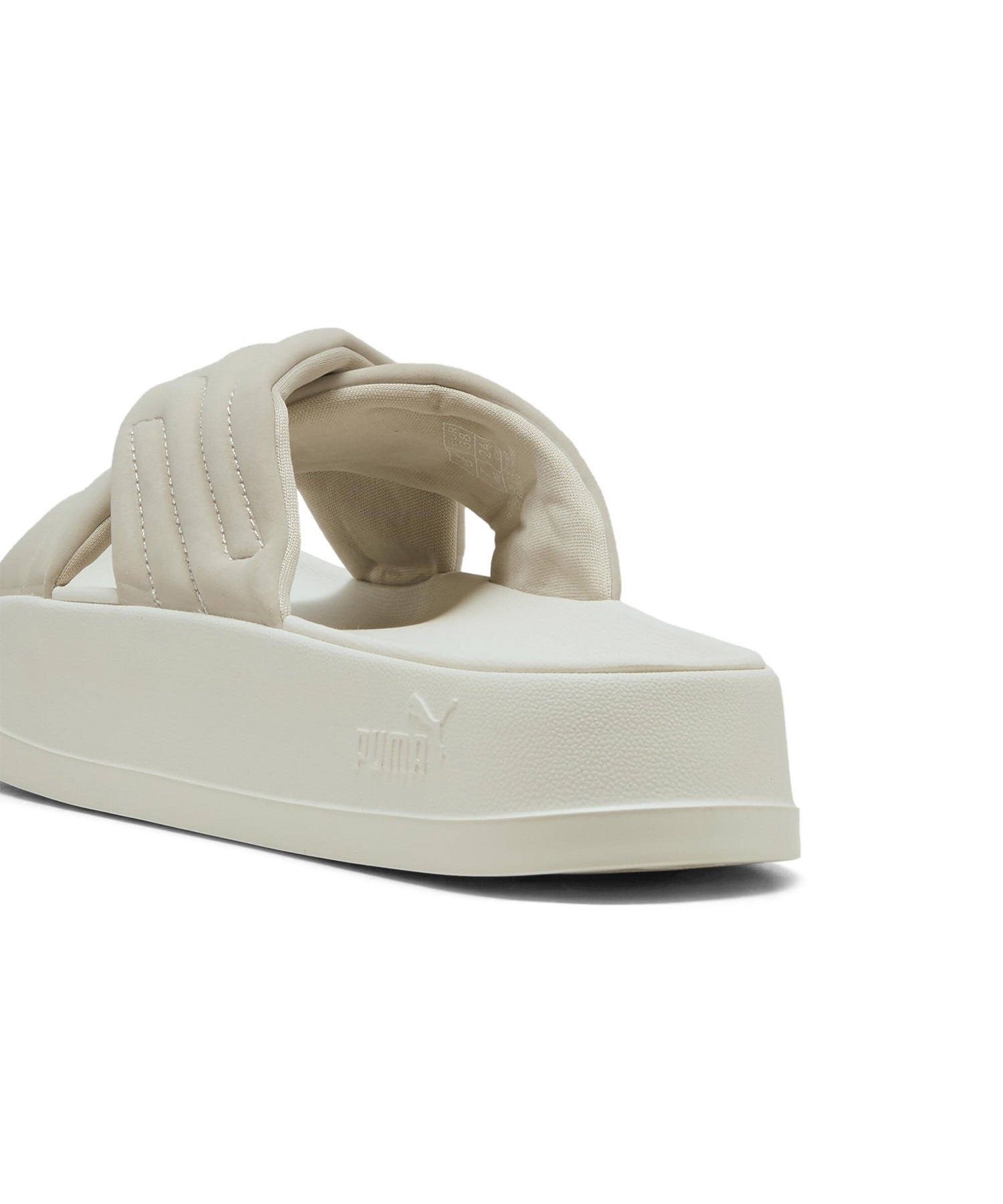 PUMA プーマ サンダル レディース 厚底 スライドサンダル LEADCAT PLATFORM リードキャット プラットフォーム 400340(01-23.0cm)