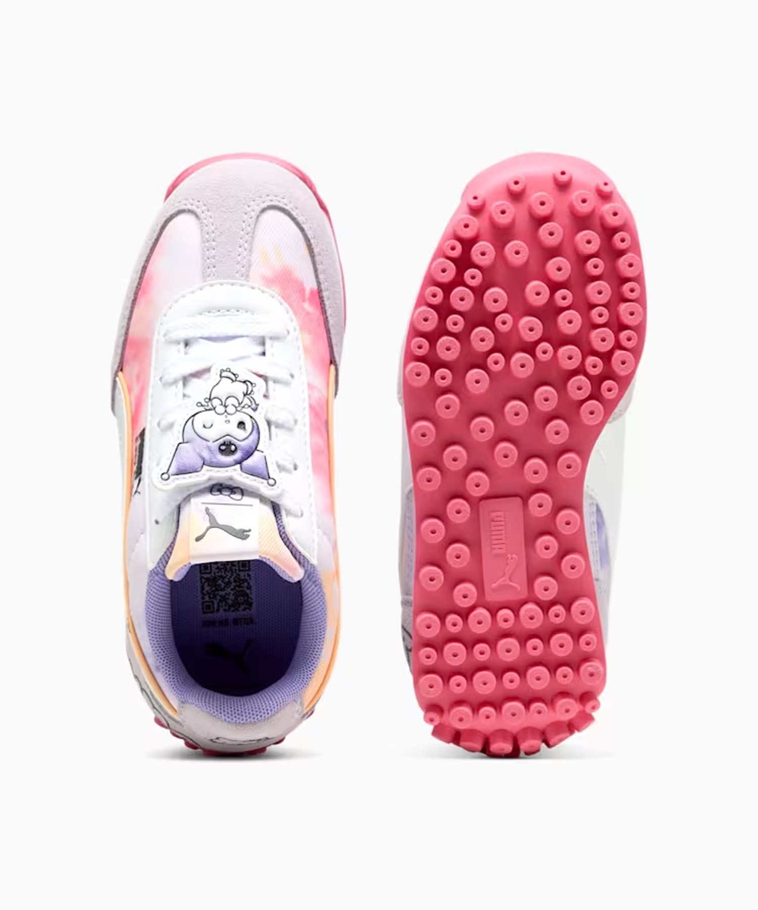 PUMA プーマ スニーカー キッズ ガールズ サンリオコラボ ハロー