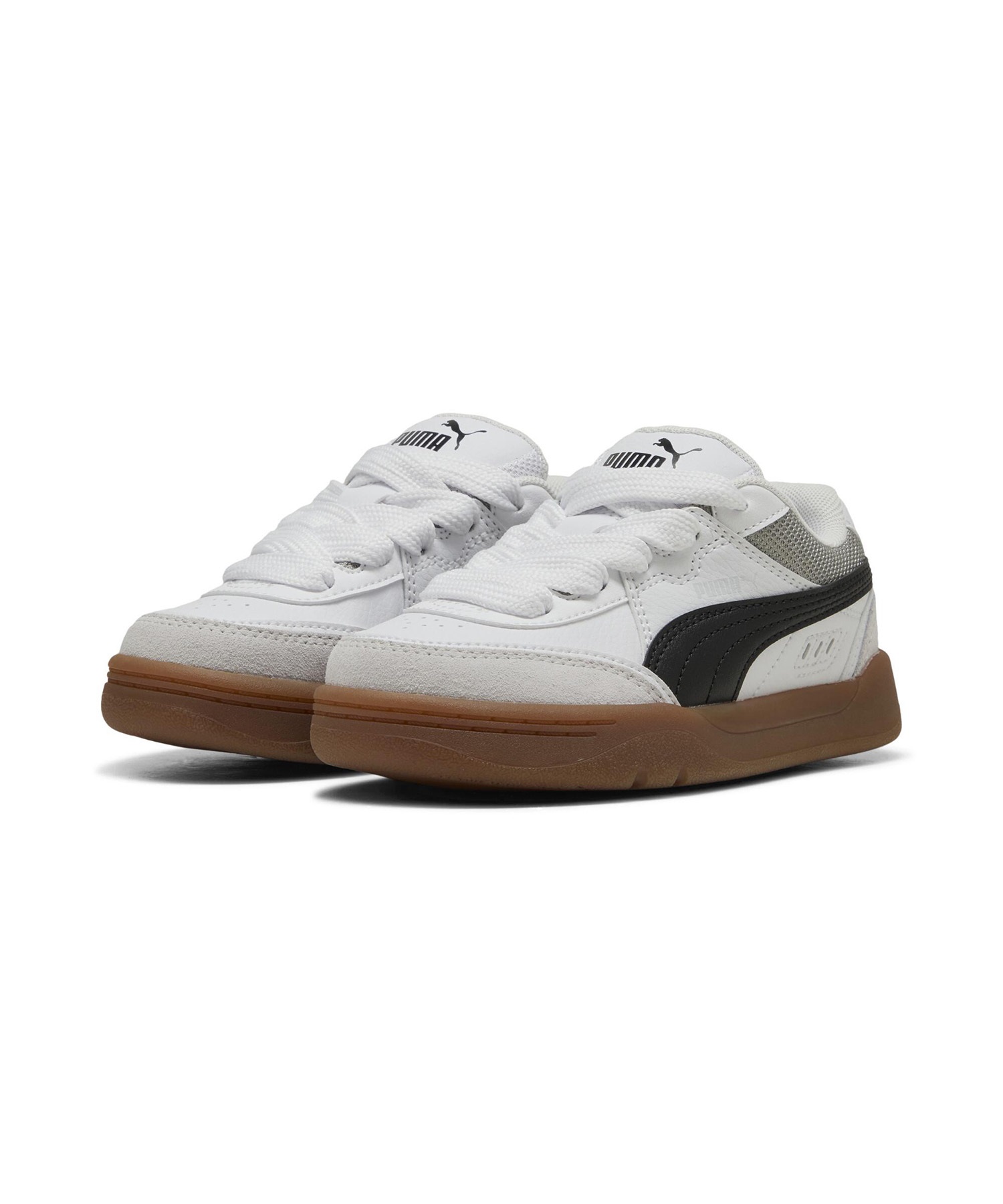 PUMA プーマ スニーカー キッズ ジュニア 子供 靴 シューズ スケシュー ローカット パークライフスタイル SK8 PS 401950(2-17cm)