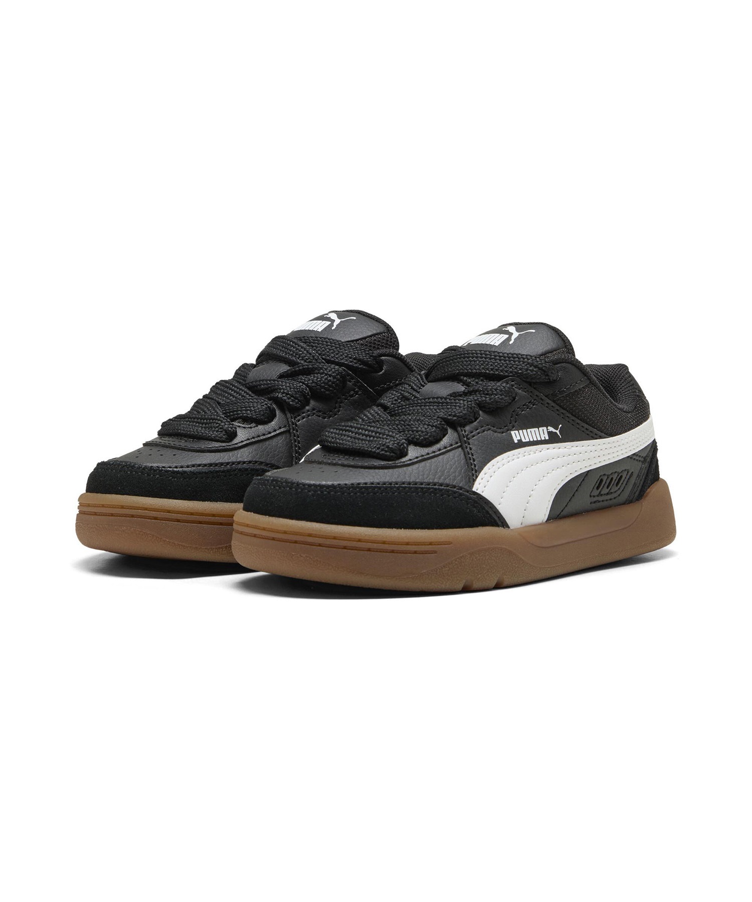 PUMA プーマ スニーカー キッズ ジュニア 子供 靴 シューズ スケシュー ローカット パークライフスタイル SK8 PS 401950(2-17cm)