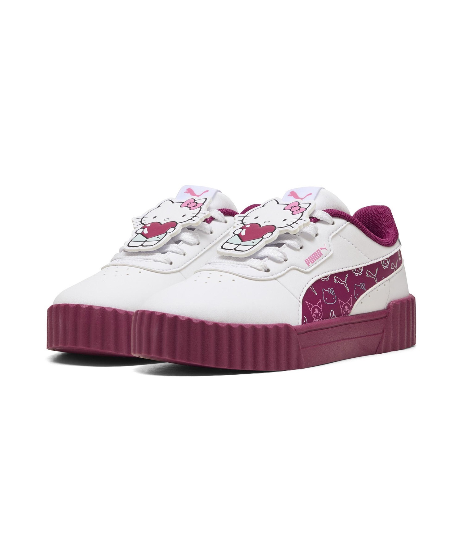 PUMA プーマ スニーカー キッズ 子供 ガールズ ハローキティ