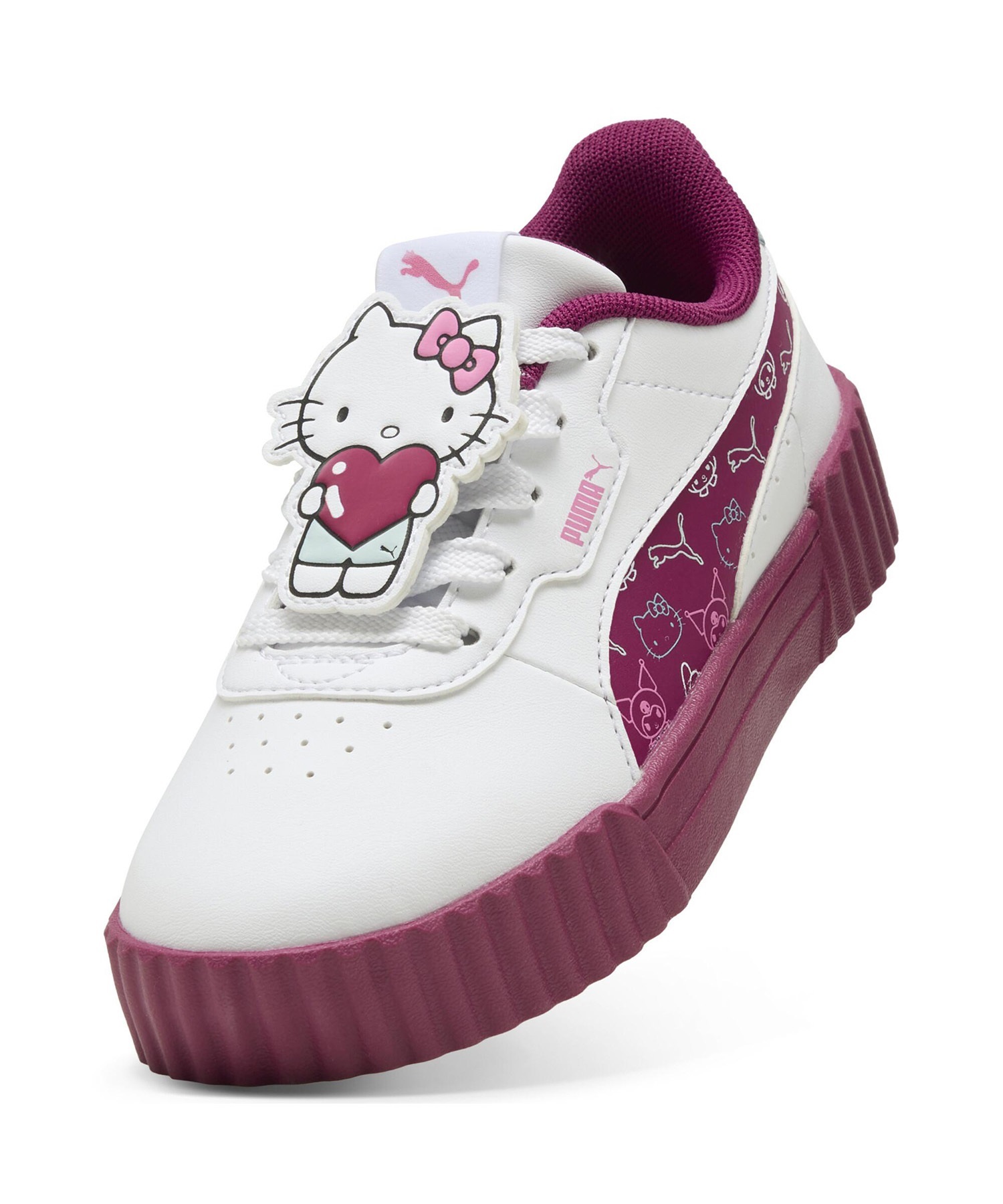 PUMA プーマ スニーカー キッズ 子供 ガールズ ハローキティ