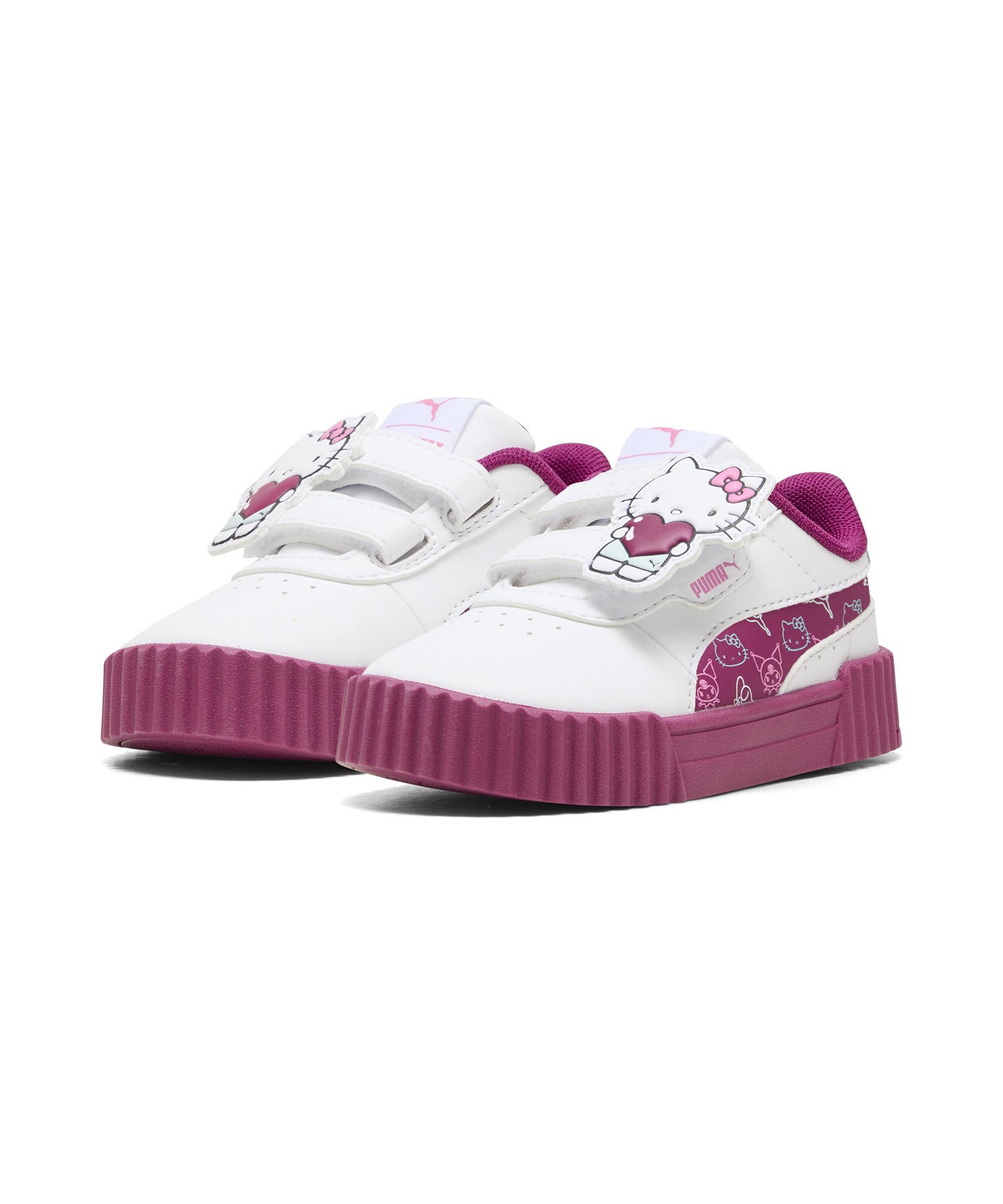 PUMA プーマ スニーカー キッズ 子供 ベビー ハローキティ キャリーナ