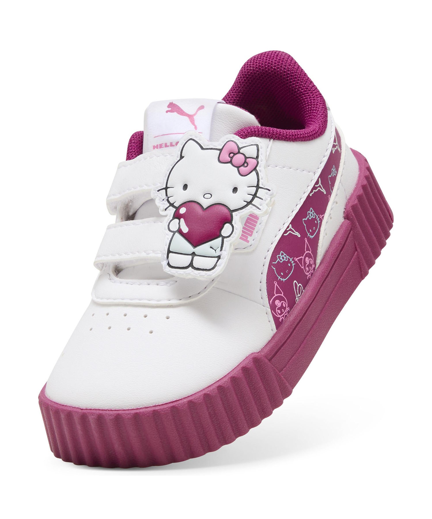PUMA プーマ スニーカー キッズ 子供 ベビー ハローキティ キャリーナ