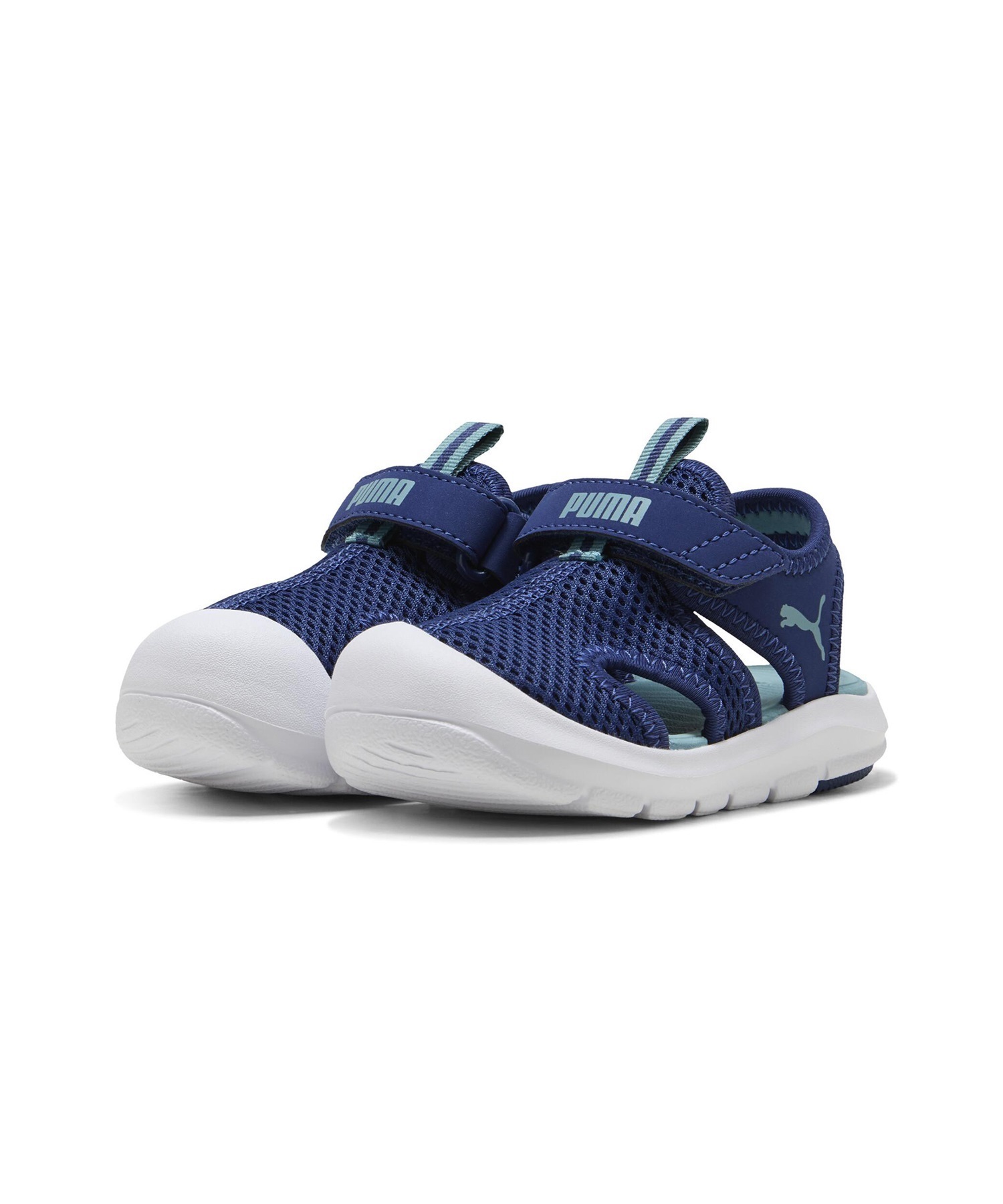 PUMA プーマ ファンレーサー サンダル メッシュ V インファント 401576 キッズ シューズ サンダル(01-15.0cm)