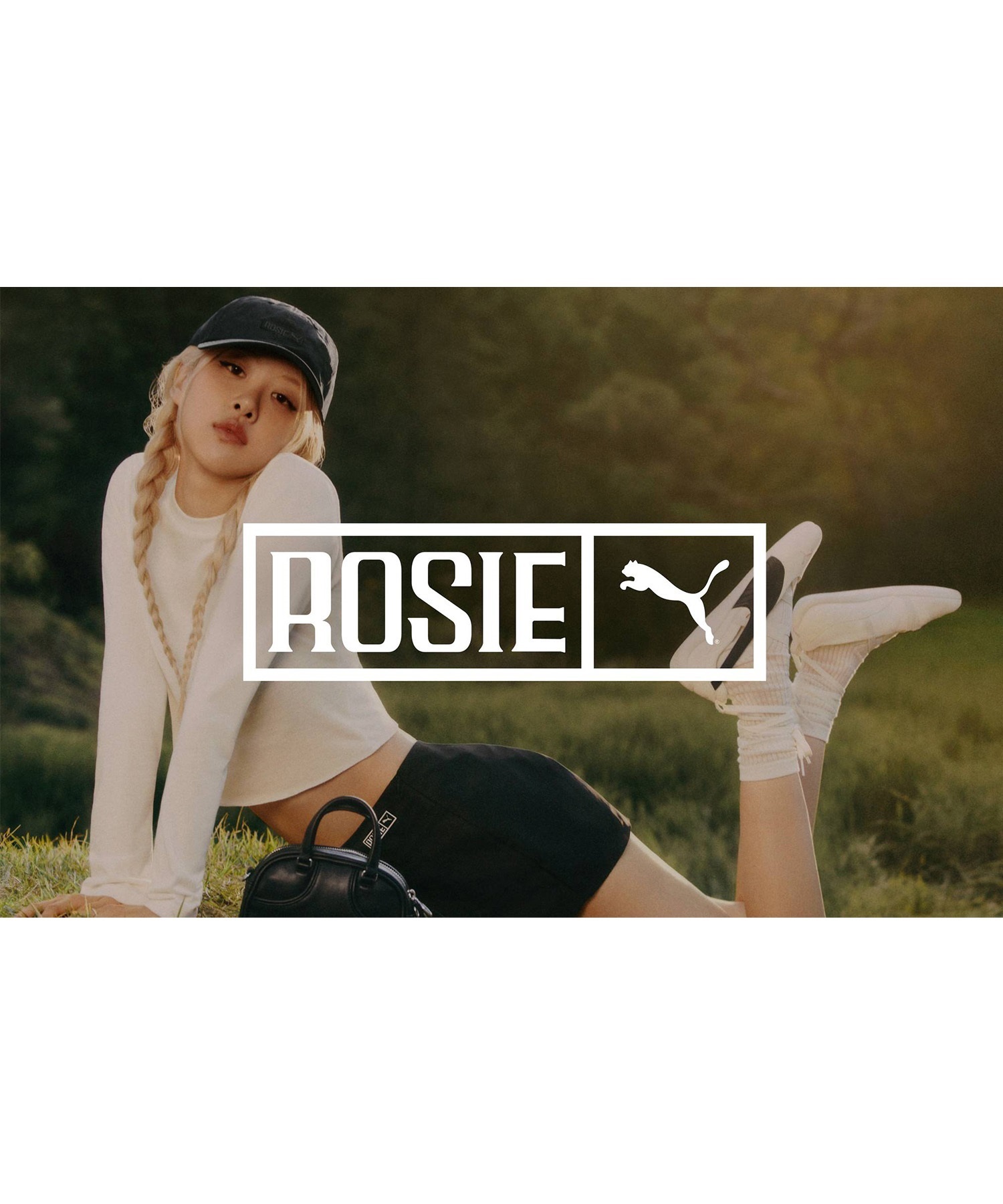 PUMA プーマ バッグ 1L BLACKPINK ロゼ 韓国 PUMA X ROSE MICRO GRIP