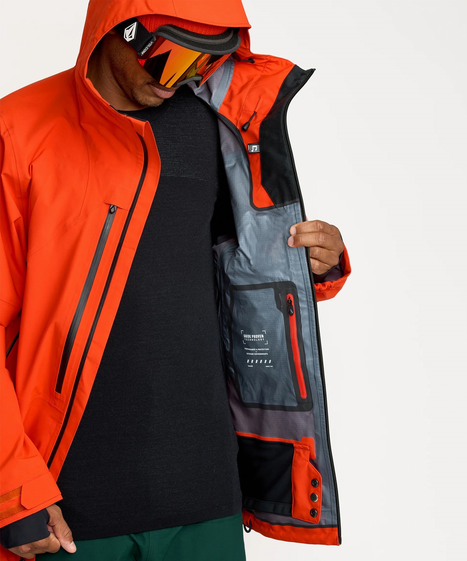 VOLCOM ボルコム ANYOX GUIDE GORE PRO SHELL JKT GORE-TEX