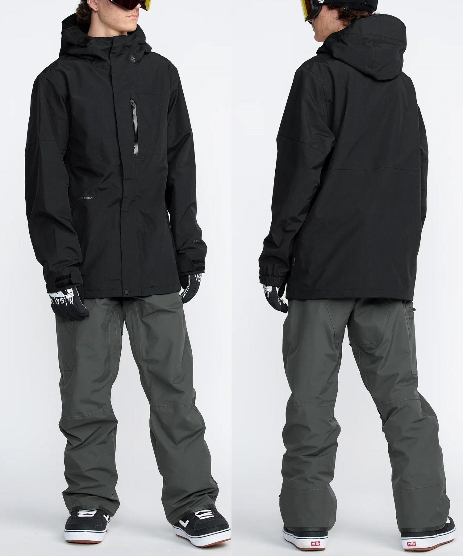VOLCOM ボルコム スノーボード ウェア ジャケット ユニセックス L GORE