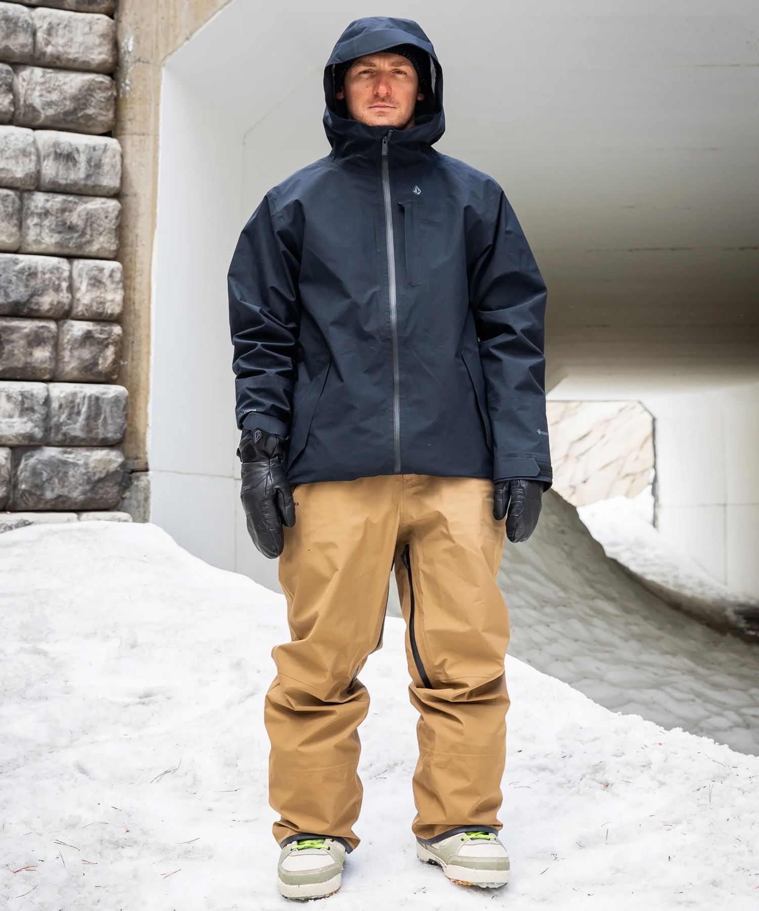 Volcom フード付きスノーボードジャケット VOLCOM ボルコム スノーボード ウェア ジャケット ユニセックス TESTER