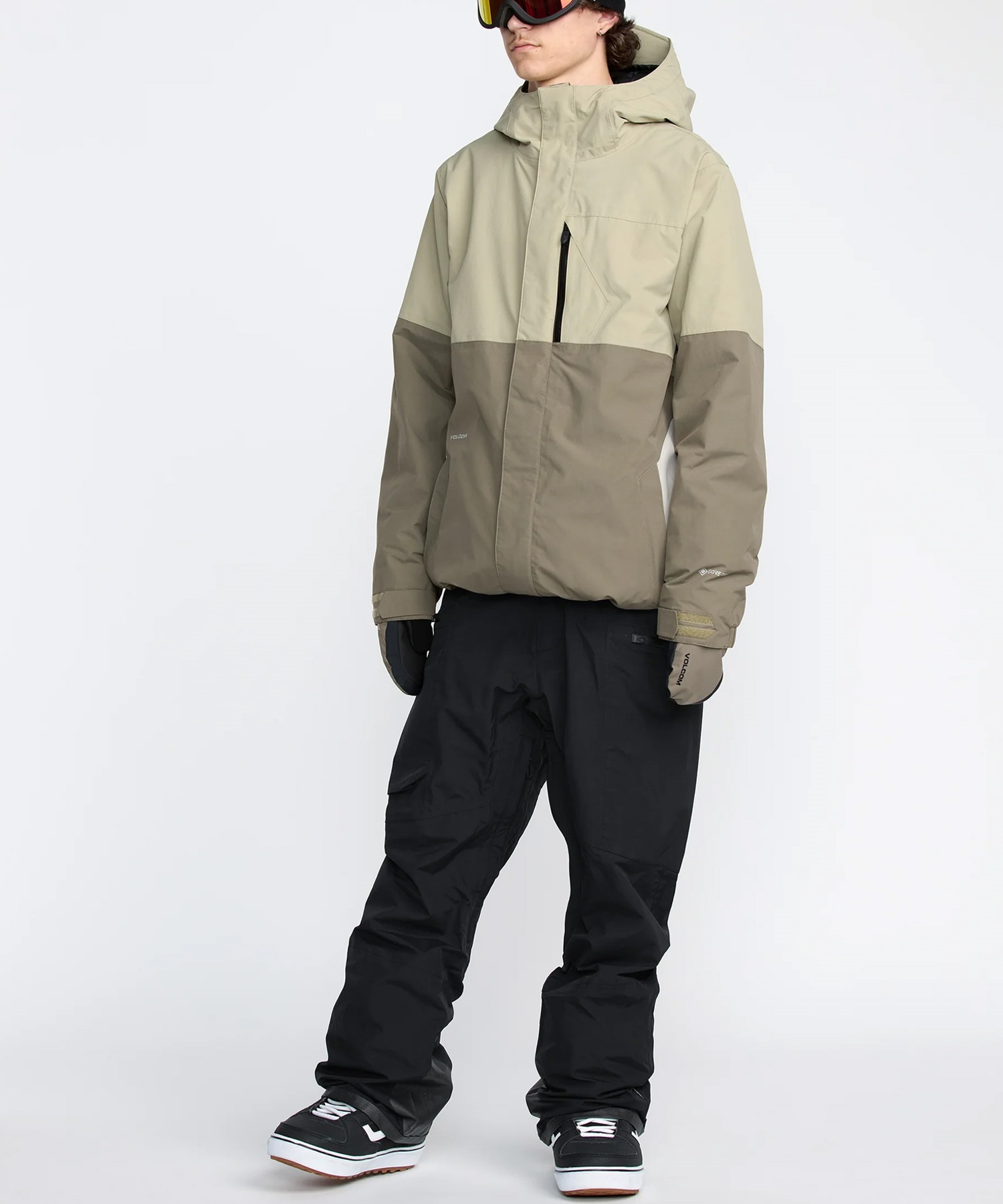 VOLCOM 上下スノボウェア VOLCOM ボルコム RAIN GORE-TEX BIB OVERALL G1352604 スノーボード