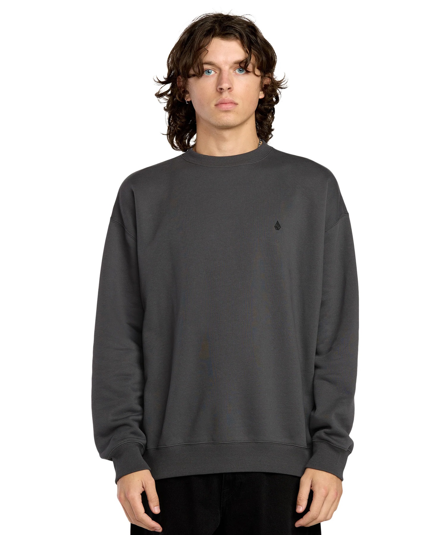 VOLCOM ボルコム トレーナー スウェット メンズ クルーネック ロゴ