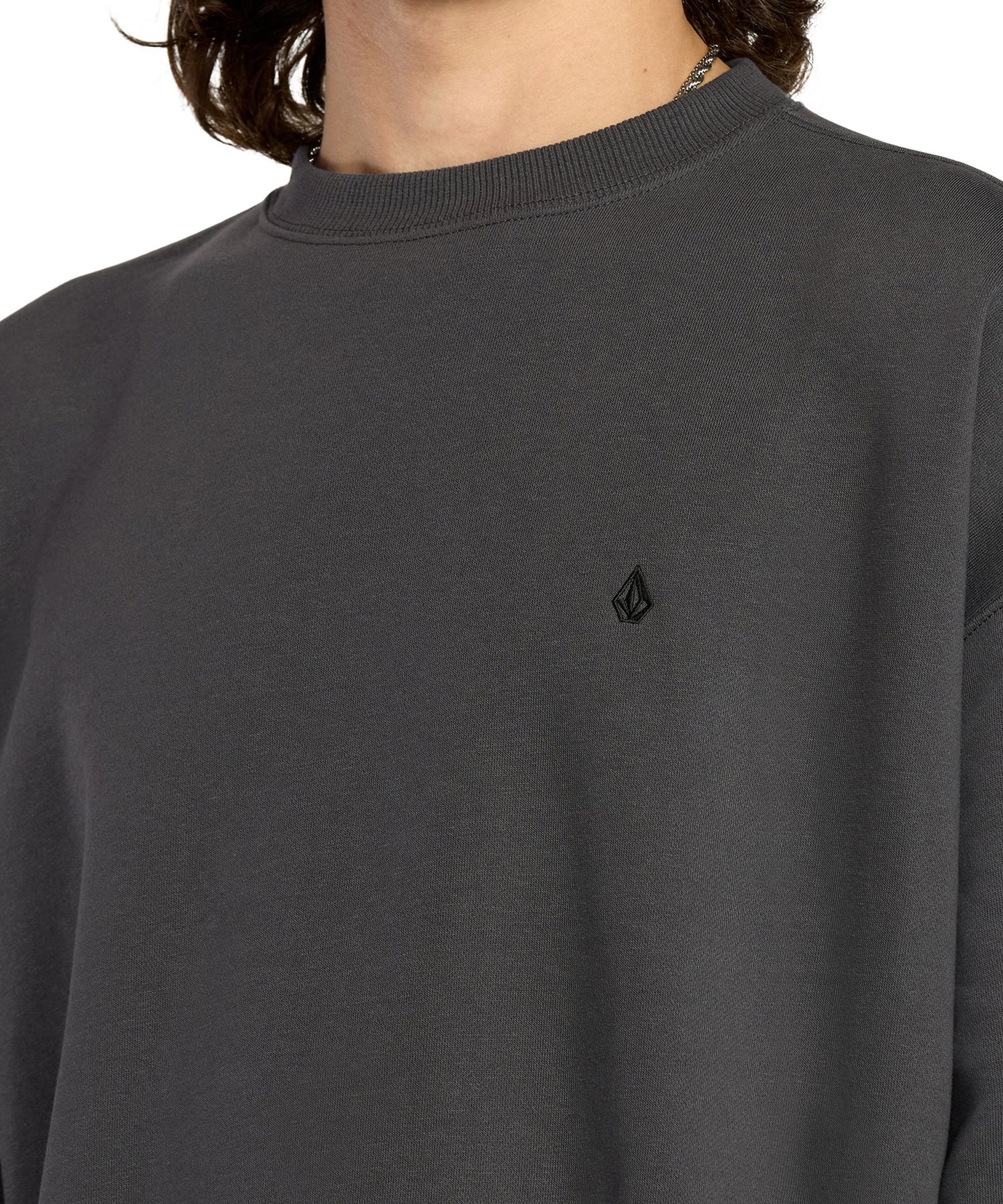 VOLCOM ボルコム トレーナー スウェット メンズ クルーネック ロゴ