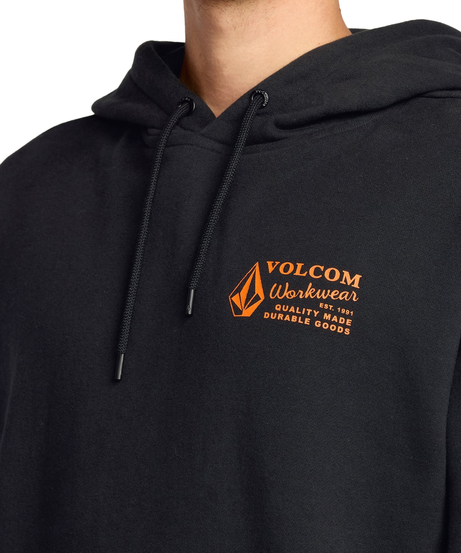 H*O様 美品◎VOLCOM ボルコム ナイロンパーカー アウター ブルゾン 刺 VOLCOM ボルコム プルオーバー パーカー メンズ スウェット フーディー