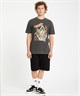 VOLCOM ボルコム 半袖 Tシャツ メンズ フロントプリント A5212552(BLK-M)