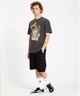 VOLCOM ボルコム 半袖 Tシャツ メンズ フロントプリント A5212552(BLK-M)