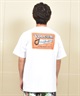 VOLCOM ボルコム 半袖 Tシャツ メンズ バックプリント オーバーサイズ A5202501 ムラサキスポーツ限定(WHT-M)