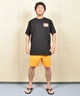 VOLCOM ボルコム 半袖 Tシャツ メンズ バックプリント オーバーサイズ A5202501 ムラサキスポーツ限定(WHT-M)