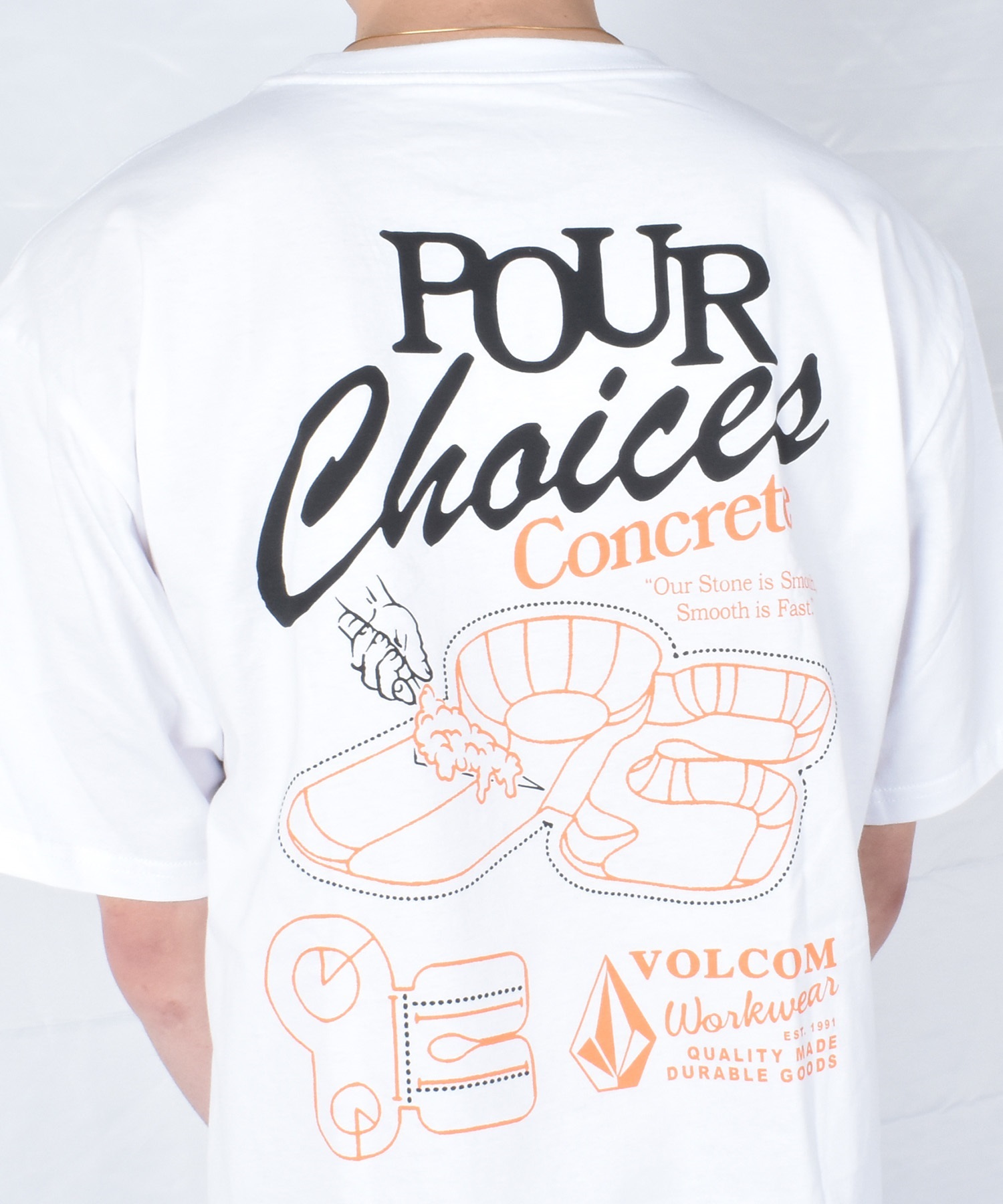 VolcomボルコムTシャツ VOLCOM ボルコム 半袖 Tシャツ メンズ バックプリント A3502527