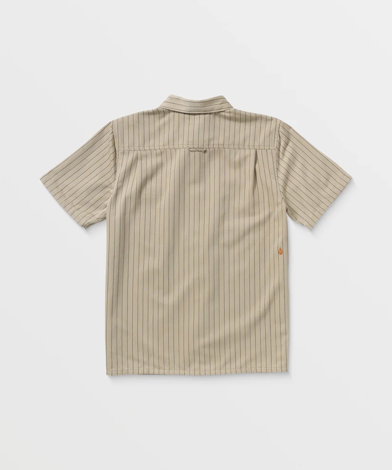 VOLCOM ボルコム 半袖 シャツ メンズ ワークシャツ ストライプ柄 Trade Stone Short Sleeve A0412502(LKH-M)