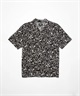 VOLCOM ボルコム 半袖 シャツ メンズ 総柄 ボクシーフィット Filip Rygalski Shirt A0412506(BLK-M)