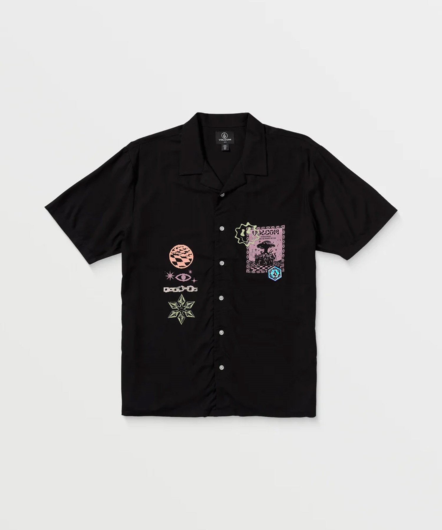 VOLCOM ボルコム 半袖 シャツ メンズ ボクシーフィット Filip
