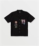 VOLCOM ボルコム 半袖 シャツ メンズ ボクシーフィット Filip Rygalski Woven Shirt A0412516(BLK-M)